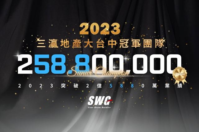 2023 突破 2 億 5880 萬業績